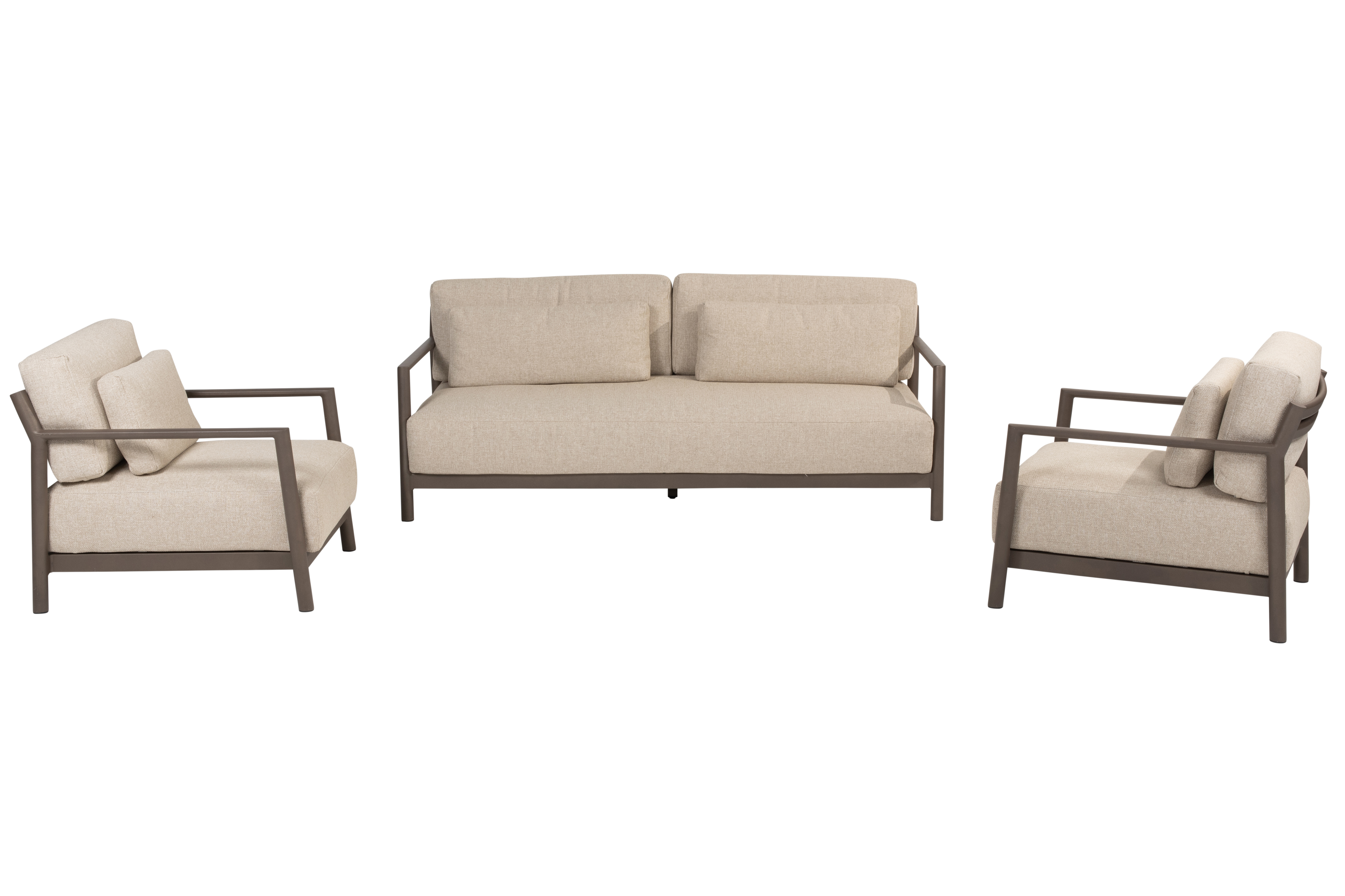 4 Seasons Capresi Sofa Set W/cushions - Terre